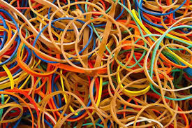 Rubber Band Ordinary 1" 500Gm
